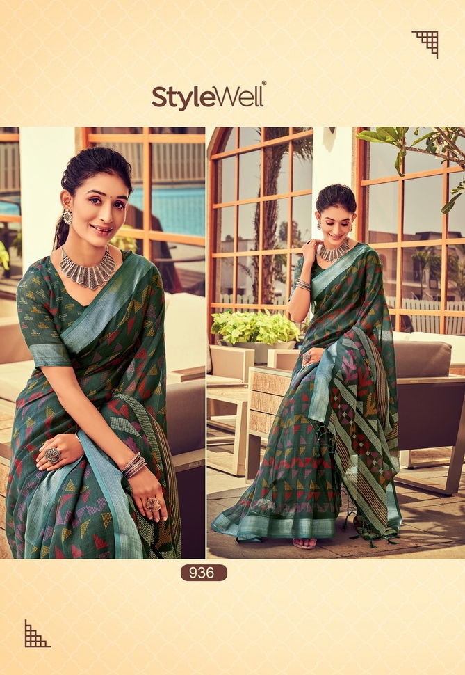 Stylewell Anupama 4 Fancy Ethnic Wear Wholesale Designer Printed Sarees Catalog